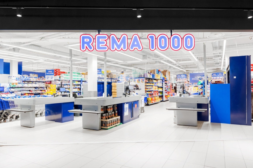 Rema 1000 på Romerikssenteret